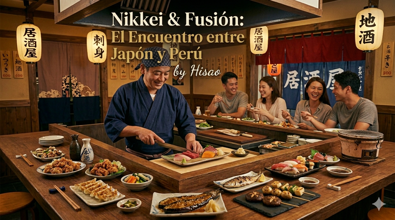🥢Nikkei & Fusión: El Encuentro entre Japón y Perú